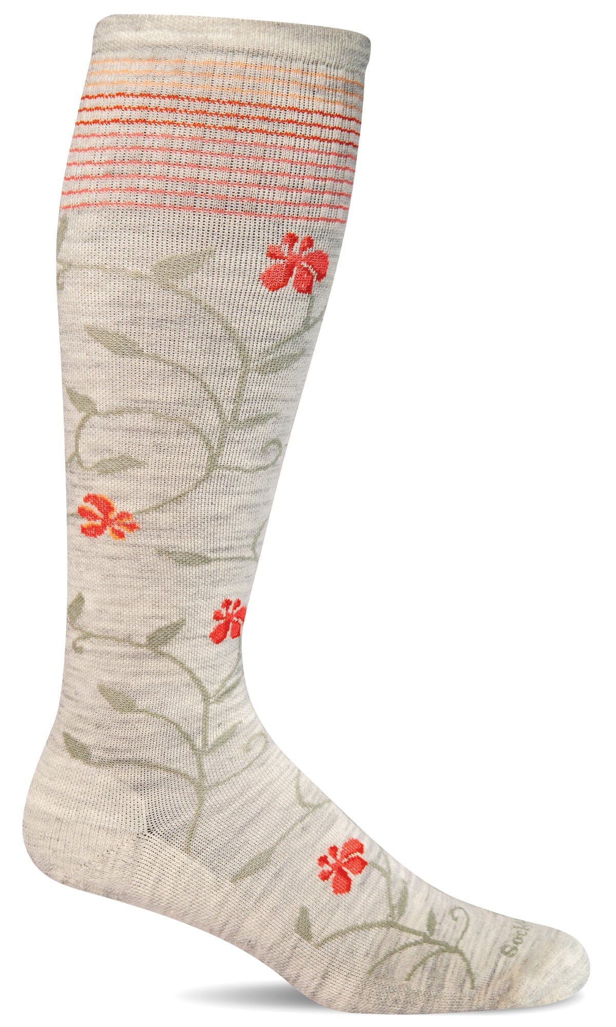 Women's Full Sun | Moderate Graduated Compression Socks | Wide Calf Fit