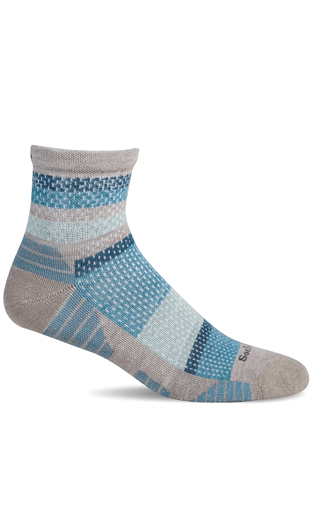 Women's Journey Quarter | Moderate Compression Socks