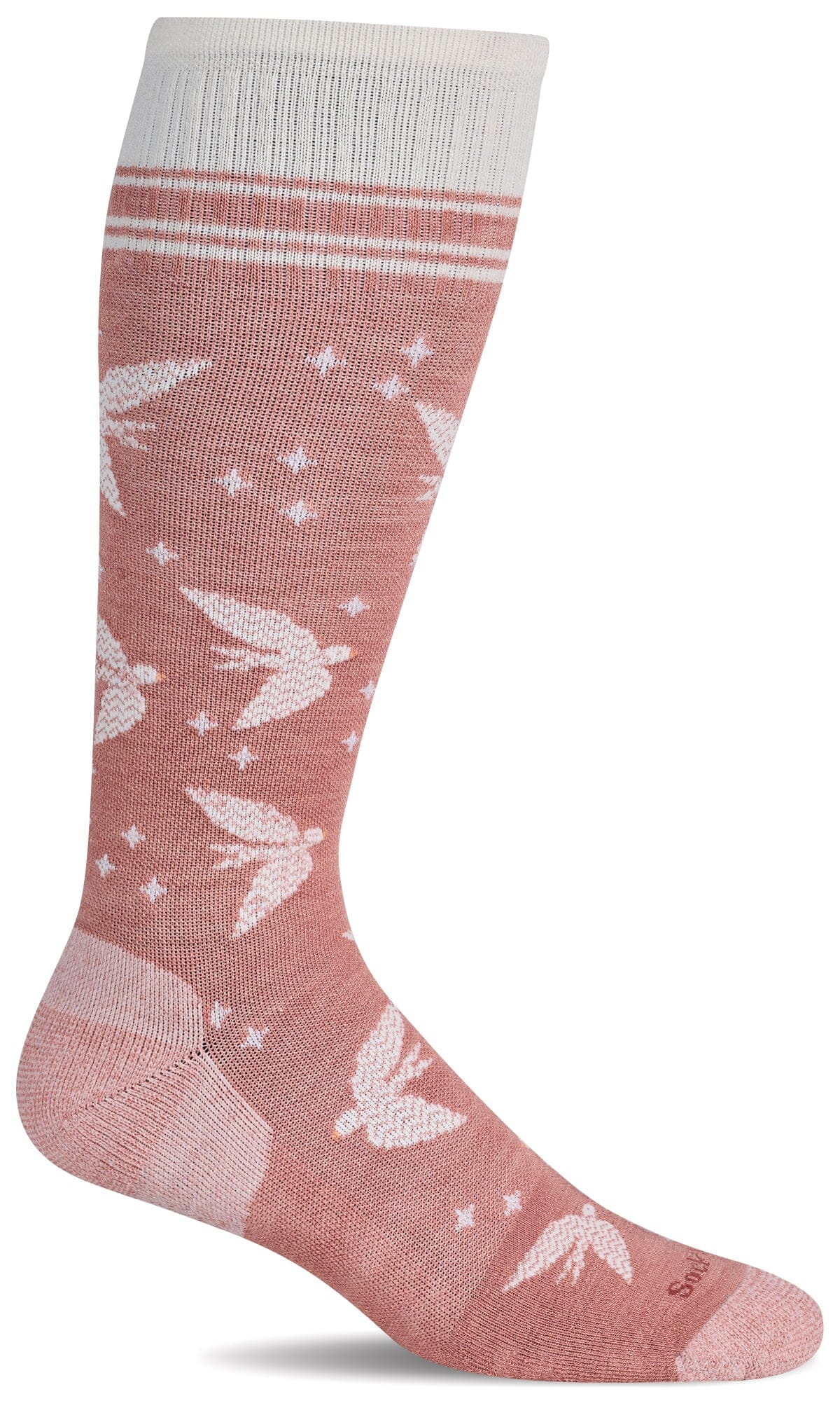 Women's Love Dove | Moderate Graduated Compression Socks | Wide Calf Fit - Image 2