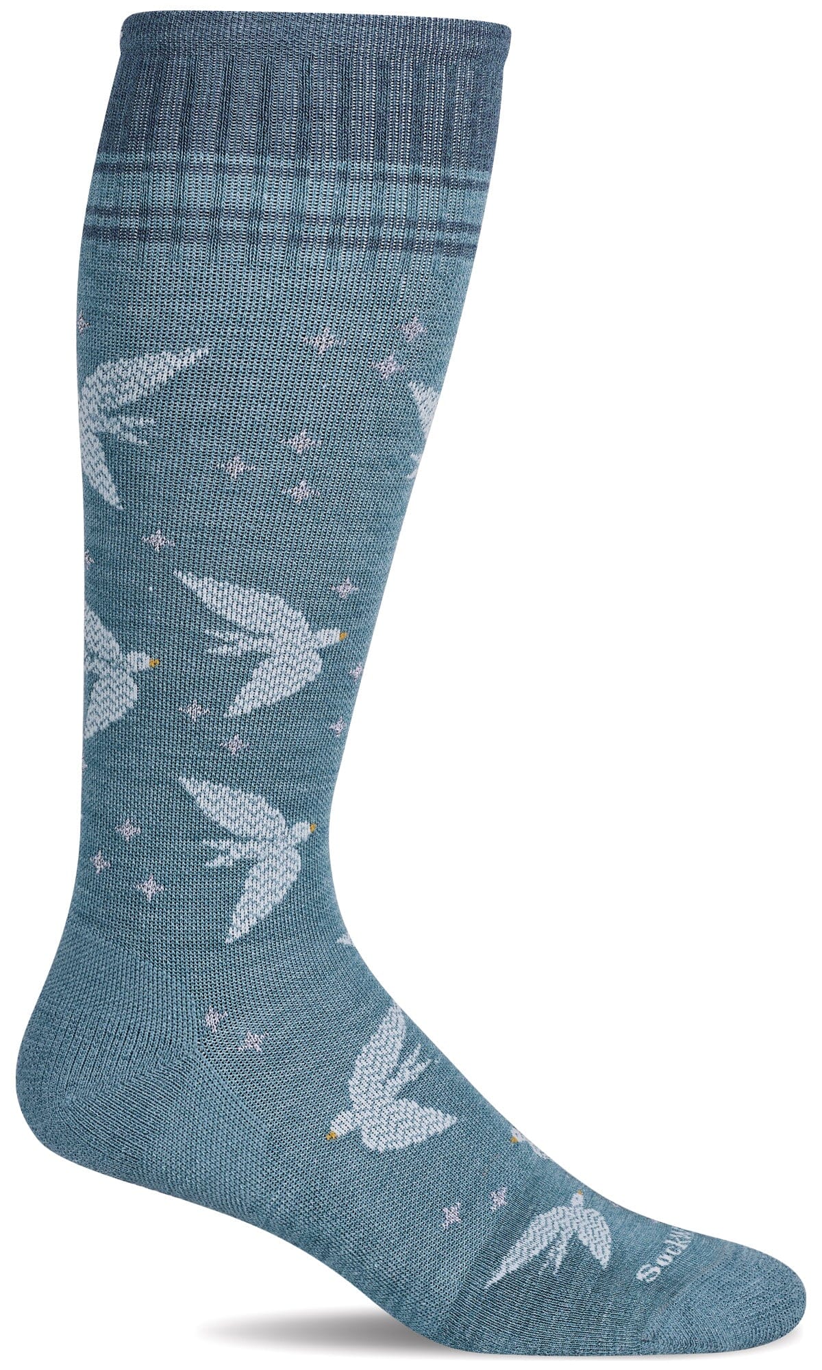 Women's Love Dove | Moderate Graduated Compression Socks | Wide Calf Fit - Image 3