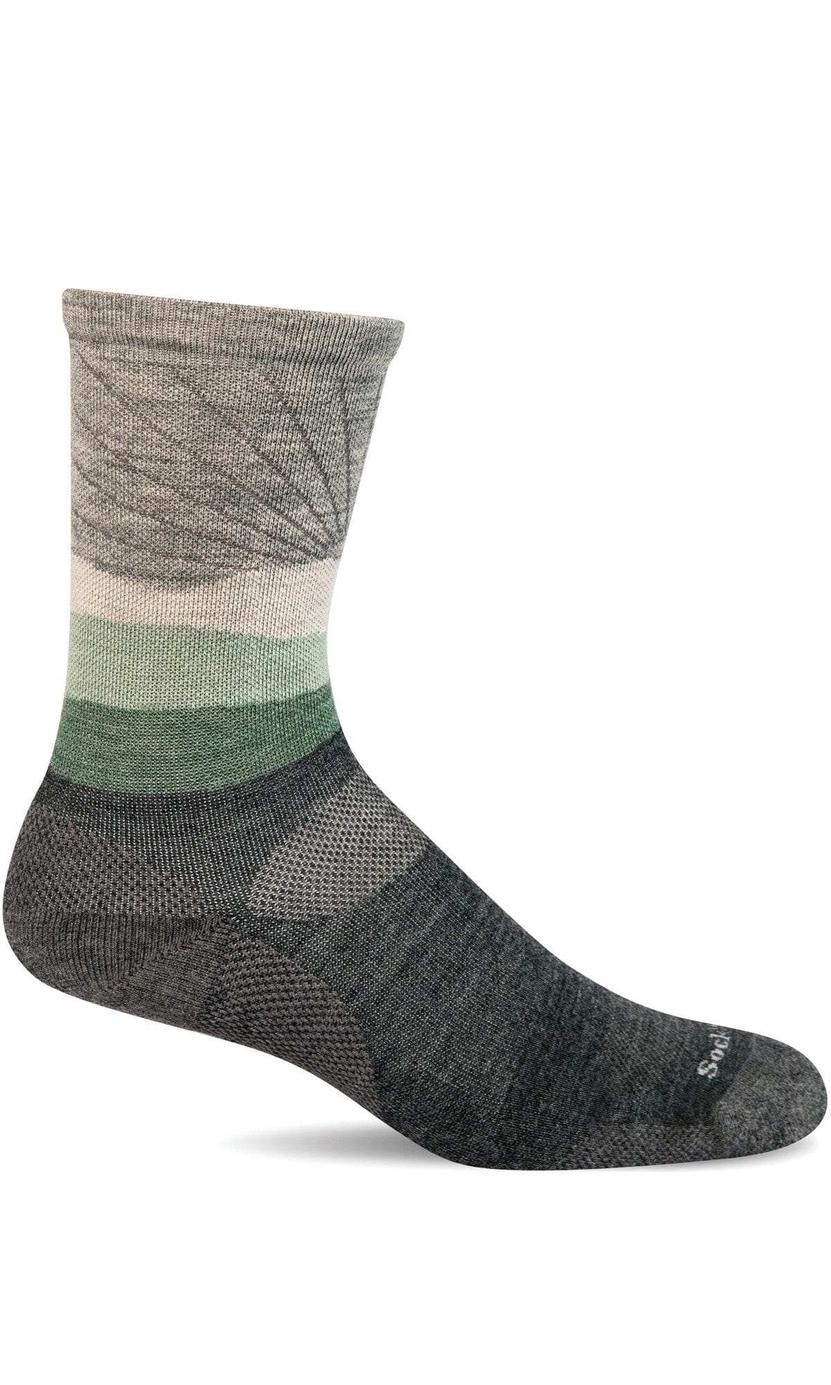 Women's Sunburst Crew | Moderate Graduated Compression Socks
